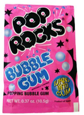 Sweets & Candy Pop Rocks Bubblegum NPM 9g 480