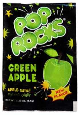 Sweets & Candy Pop Rocks Green Apple NPM 9g 480