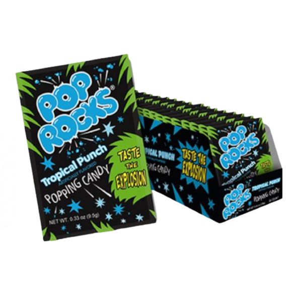 Sweets & Candy Pop Rocks Tropical Fruit Punch  NPM 9g 24