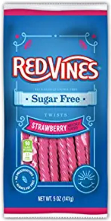 Sweets & Candy Redvines Sugar Free Strawberry Twists  NPM 141g 12