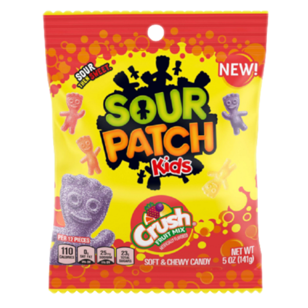 Sweets & Candy Sour Patch Assorted Crush NPM 141g 12