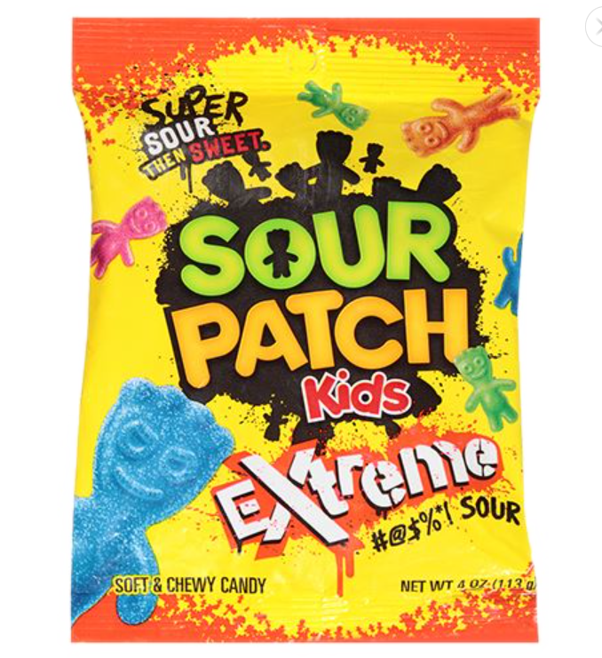 Sweets & Candy Sour Patch Extreme NPM 113g 12