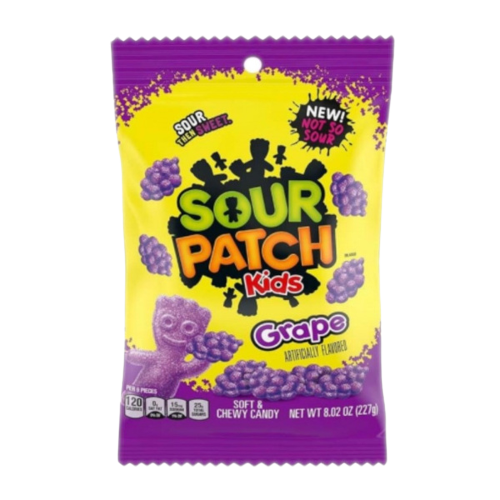 Sweets & Candy Sour Patch Kids Grape NPM 227g 12