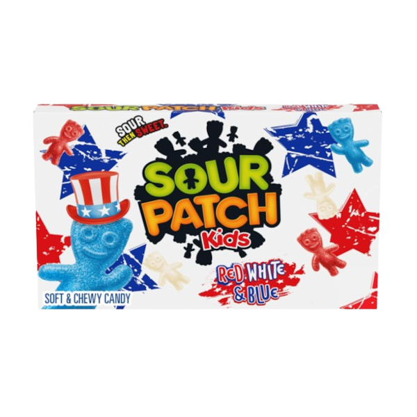 Sweets & Candy Sour Patch Kids Red White & Blue Theatre NPM 87g 12