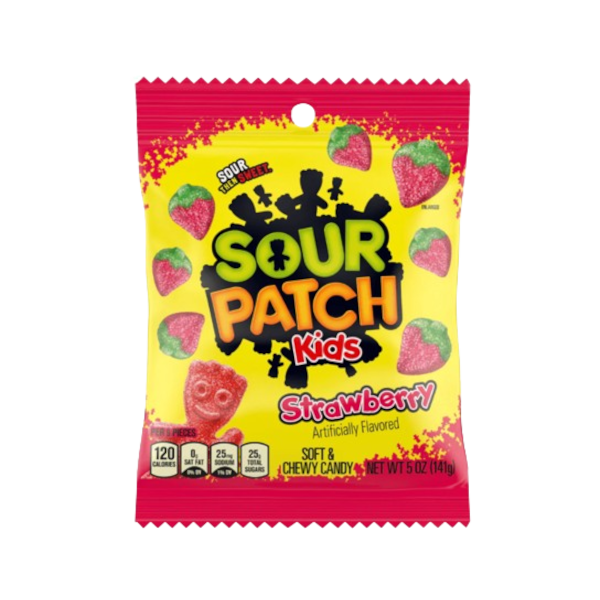 Sweets & Candy Sour Patch Kids Strawberry NPM 141g 12