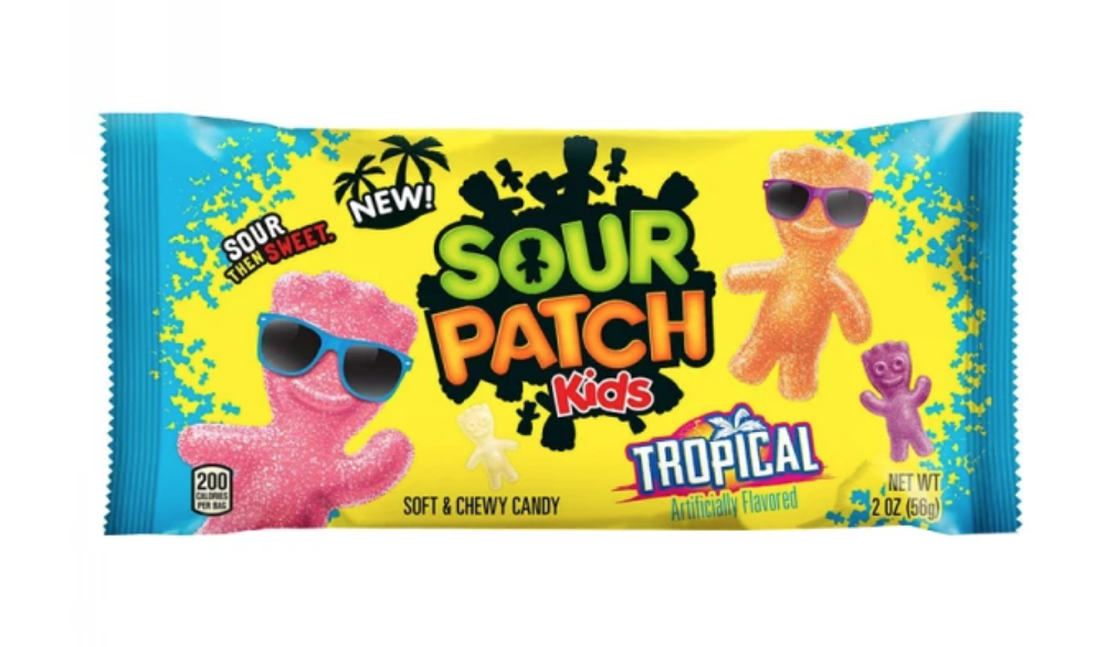 Sweets & Candy Sour Patch Tropical NPM 56g 288