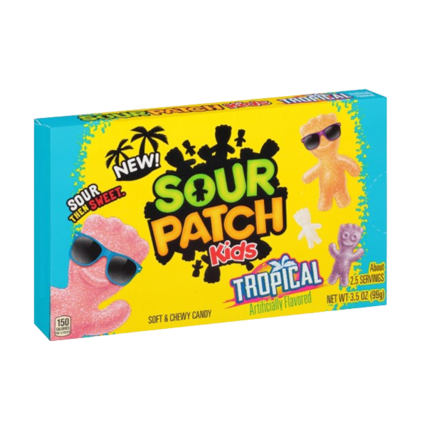 Sweets & Candy Sour Patch Kids Tropical Theatre NPM 3.5oz/99g 12