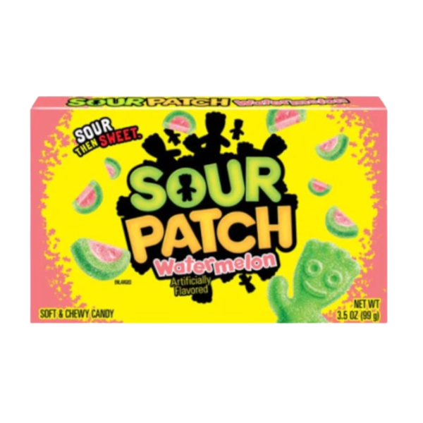 Sweets & Candy Sour Patch Kids Watermelon Theatre NPM 3.5oz/99gm 12