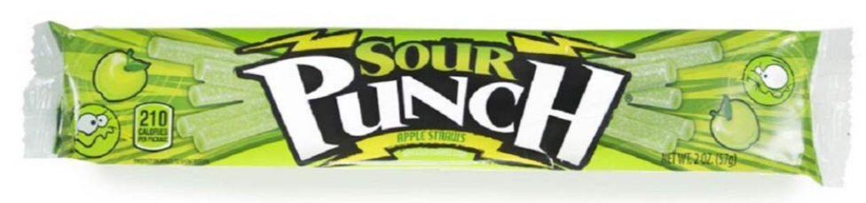 Sweets & Candy Sour Punch Apple NPM 56g 24