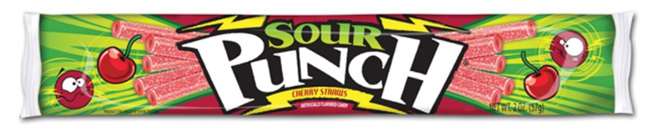 Sweets & Candy Sour Punch Cherry NPM 56g 288