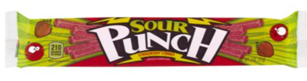 Sweets & Candy Sour Punch Strawberry NPM 56g 288