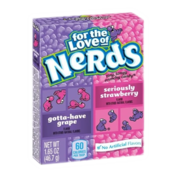Sweets & Candy Strawberry & Grape Nerds NPM 46g 24