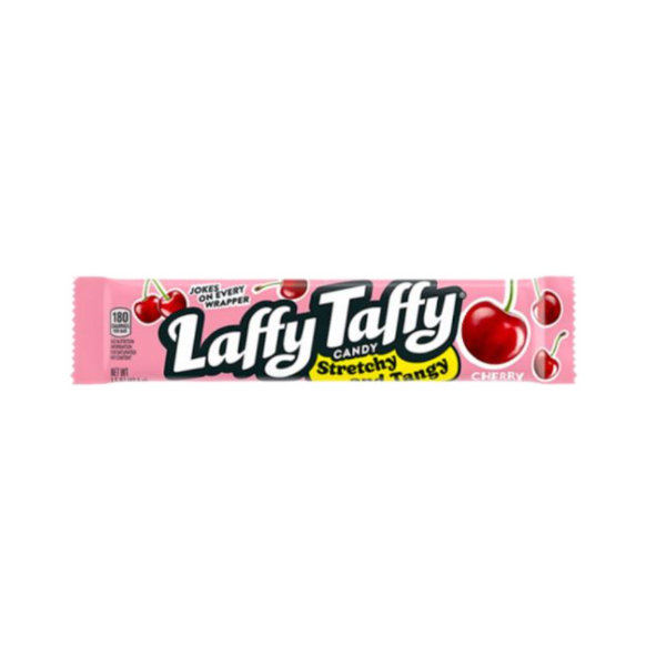 Sweets & Candy Stretchy & Tangy Laffy Taffy Cherry NPM 42g 24