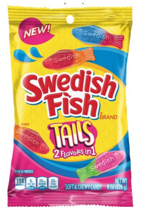Sweets & Candy Swedish Fish Big Tails NPM 226g 12