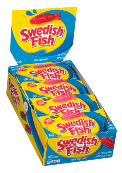 Sweets & Candy Swedish Fish Red NPM 56g 288