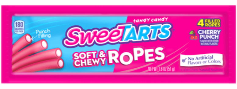 Sweets & Candy Sweetarts Soft & Chewy Rope Cherry Punch NPM 51g 288