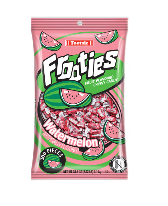 Sweets & Candy Tootsie Frooties Bag 360pc Watermelon NPM 1100g 1