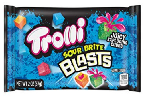 Sweets & Candy Trolli Sour Brite Blasts NPM 56g 96