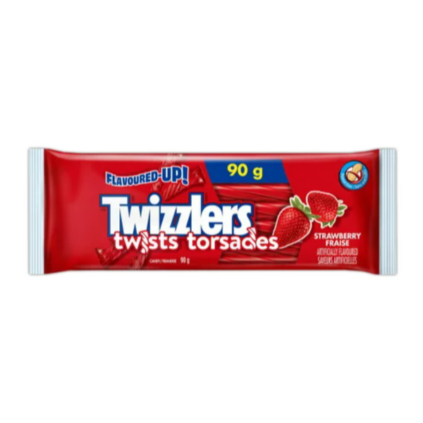 Sweets & Candy Twizzlers Strawberry Twists NPM 90g 24