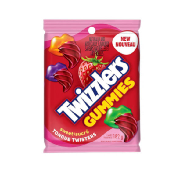 Sweets & Candy Twizzlers Tongue Twister Gummies Sweet NPM 182g 10