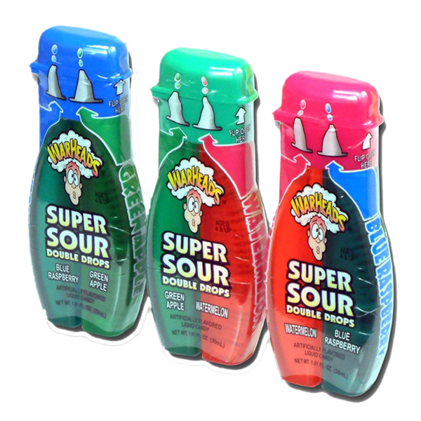 Sweets & Candy Warheads Double Drops Liquid NPM 28g 24