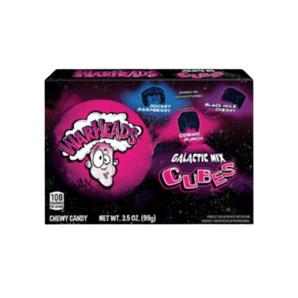 Sweets & Candy Warheads Galactic Cubes Theater NPM 99g 12