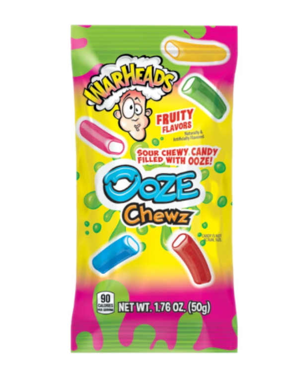 Sweets & Candy Warheads Ooze Chewz NPM 50g 10