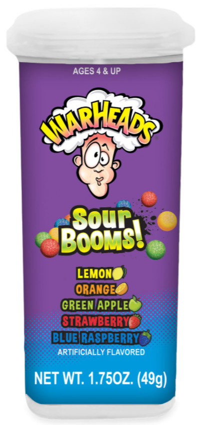 Sweets & Candy Warheads Sour Booms! NPM 49g 144