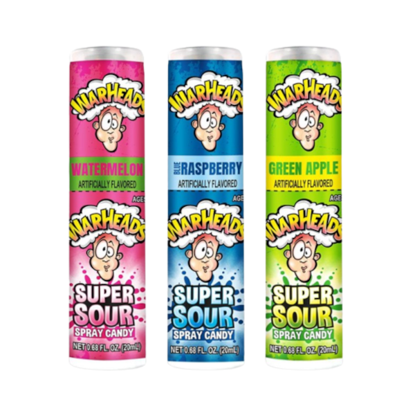 Sweets & Candy Warheads Spray Upright NPM 19g 12
