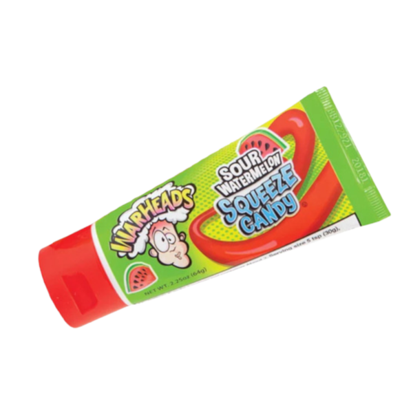 Sweets & Candy Warheads Squeeze Candy Sour Watermelon NPM 64g 12