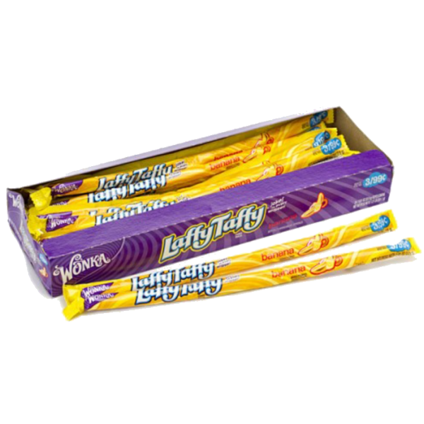 Sweets & Candy Wonka Laffy Taffy Rope Banana NPM 22gm 24
