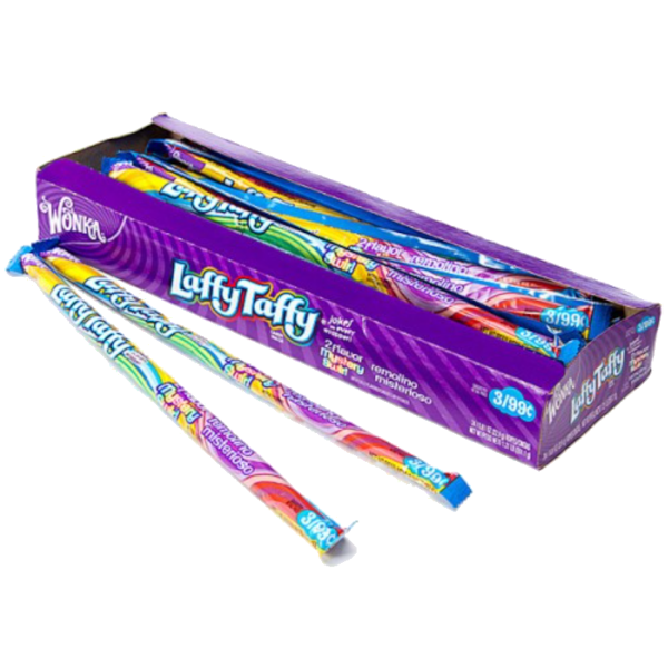 Sweets & Candy Wonka Laffy Taffy Rope Mystery Swirl NPM 22gm 24
