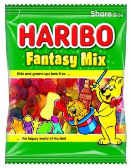 Sweets Haribo Fantasy Mix NPM 160g 12