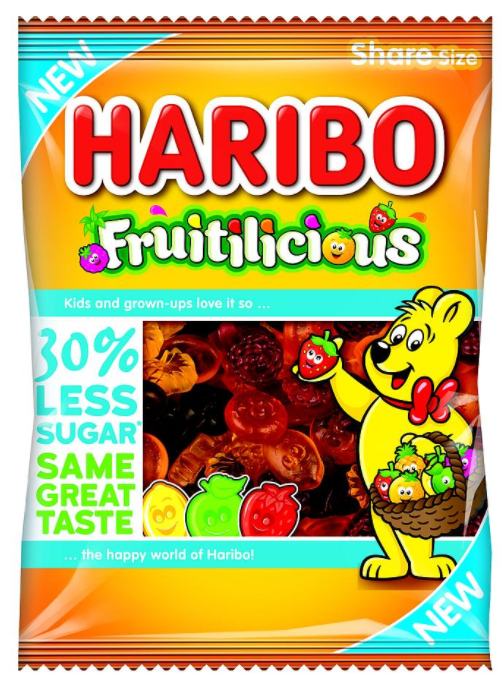 Sweets Haribo Fruitilicious NPM 120g 12