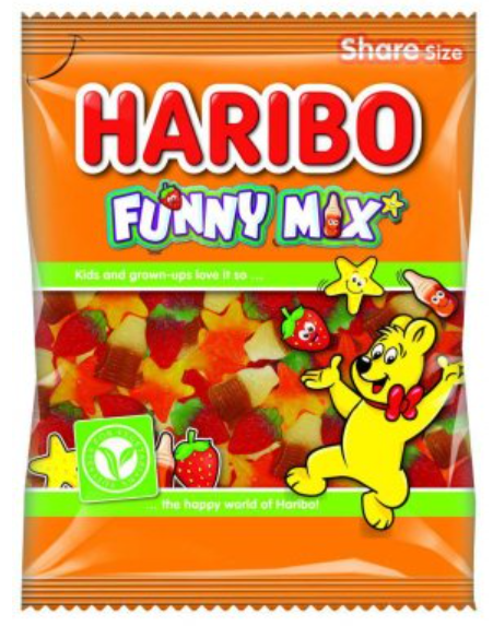 Sweets Haribo Funny Mix NPM 140g 12