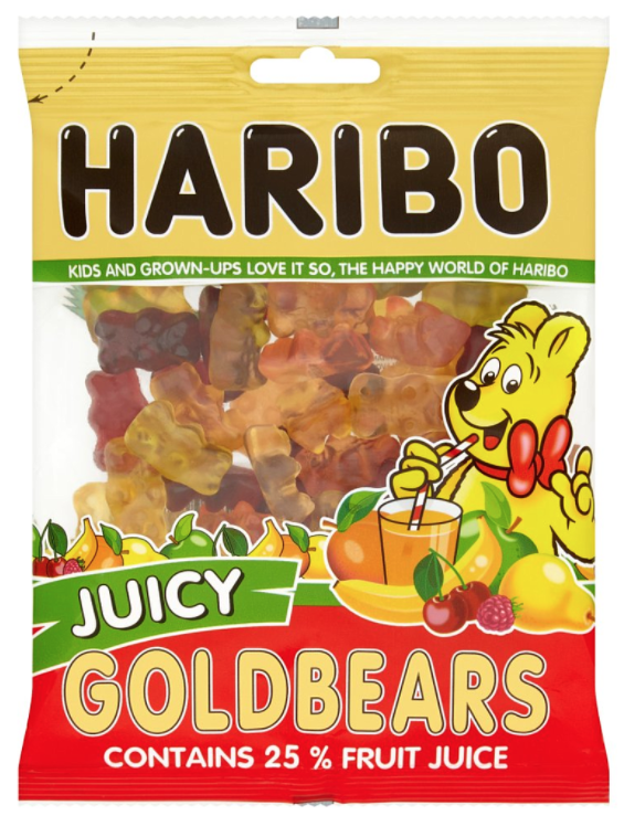 Sweets Haribo Juicy Goldbears NPM 160g 12