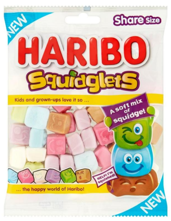 Sweets Haribo Squidgelets NPM 140g 12