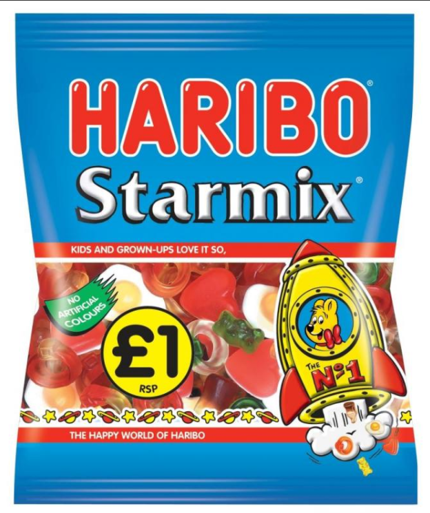 Sweets Haribo Starmix PM 1.00 220g 12