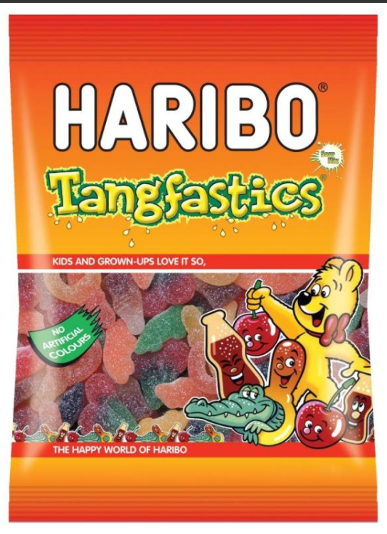 Sweets Haribo Tangfastics NPM 140g 12