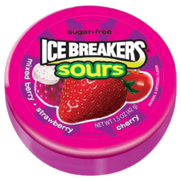 Sweets Ice Breakers Berry Sours NPM 42g 8