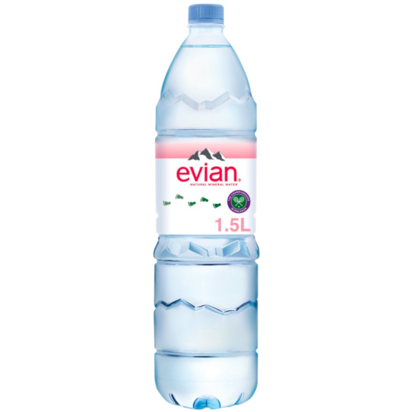 Waters Still Evian NPM 1.5L 6
