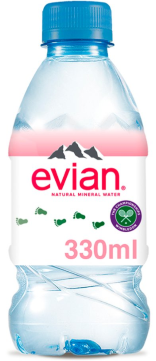 Waters Still Evian NPM 330ml 24