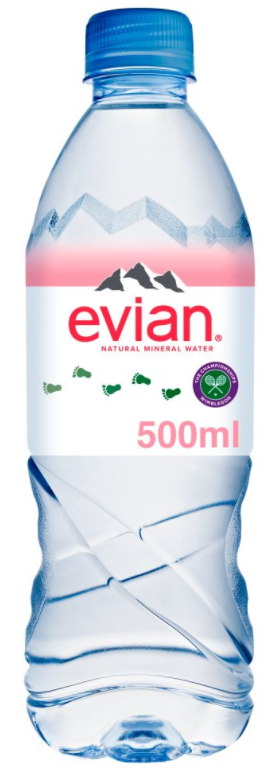Waters Still Evian NPM 500ml 24