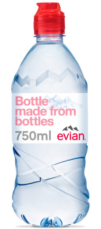 Waters Still Evian Sport NPM 750ml 12