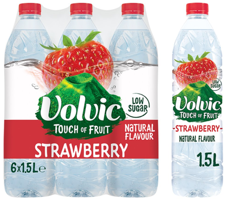 Waters Still Volvic Taste of Strawberry NPM 1.5L 6