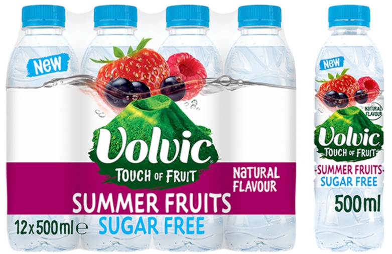 Waters Still Volvic Taste of Summer Fruit NPM 500ml 12