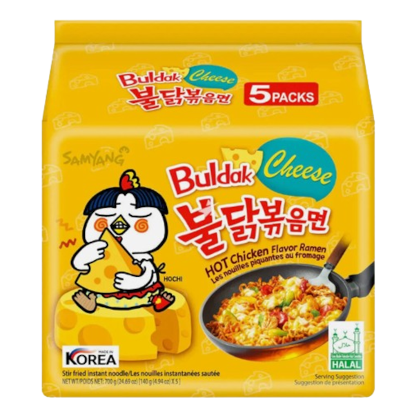 Noodles Samyang Cheese NPM 140g 5s 8