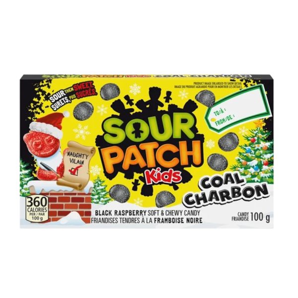 Sweets & Candy Sour Patch Kids Coal Charbon NPM 100g 12