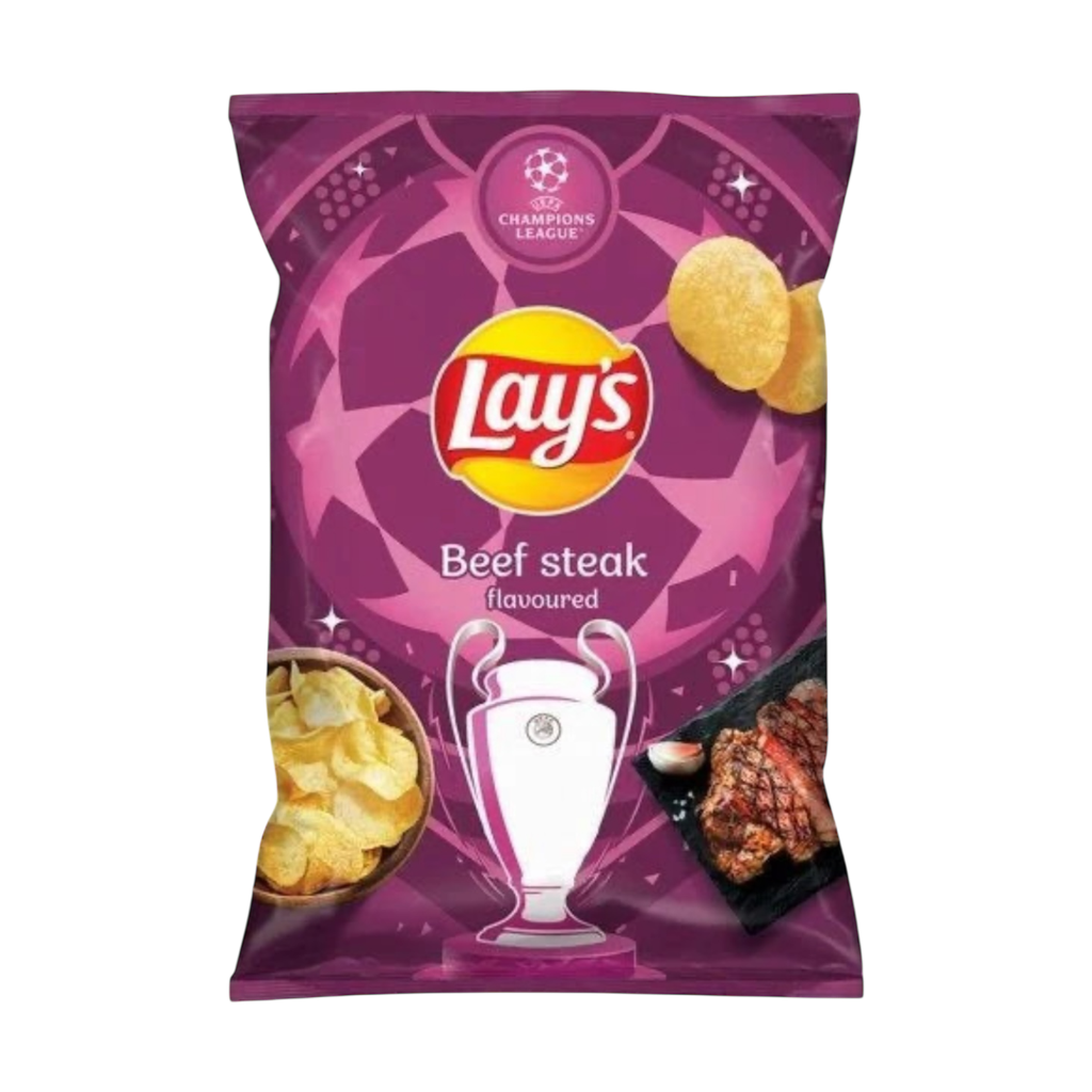 Crisps Lays Beef Steak NPM 130g 21
