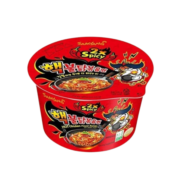 Noodles Samyang Buldak Double Spice Bowl NPM 105g 16